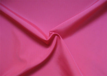 중국 분홍색과 빨간 의류를 위한 폴리에스테에 의하여 길쌈되는 직물/많은 견주 직물 협력 업체