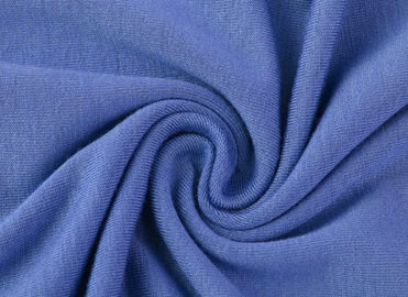 중국 잠옷 의류 직물을 위한 뜨개질을 한 95 면 5 스판덱스 직물 매끄러운 표면 협력 업체