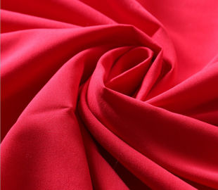 중국 230T 빨간 폴리에스테 레이온 스판덱스 직물, 의복을 위한 저지 니트 직물 협력 업체