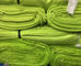 100%년 폴리에스테 호박단 안대기 직물의, 길쌈되곤 &amp; 염색 녹색 호박단 직물 협력 업체